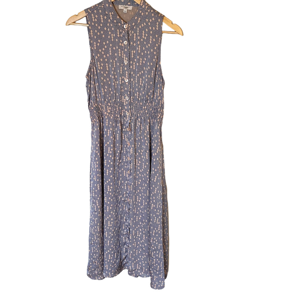 Equipment Dress Andrinna Button-Front Size 4 - Picture 4 of 10